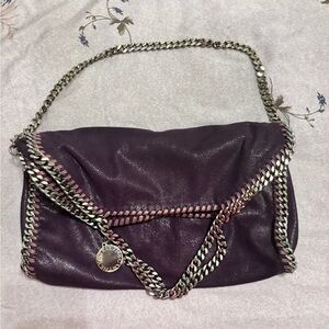 Stella McCartney Purple Shoulder Bag